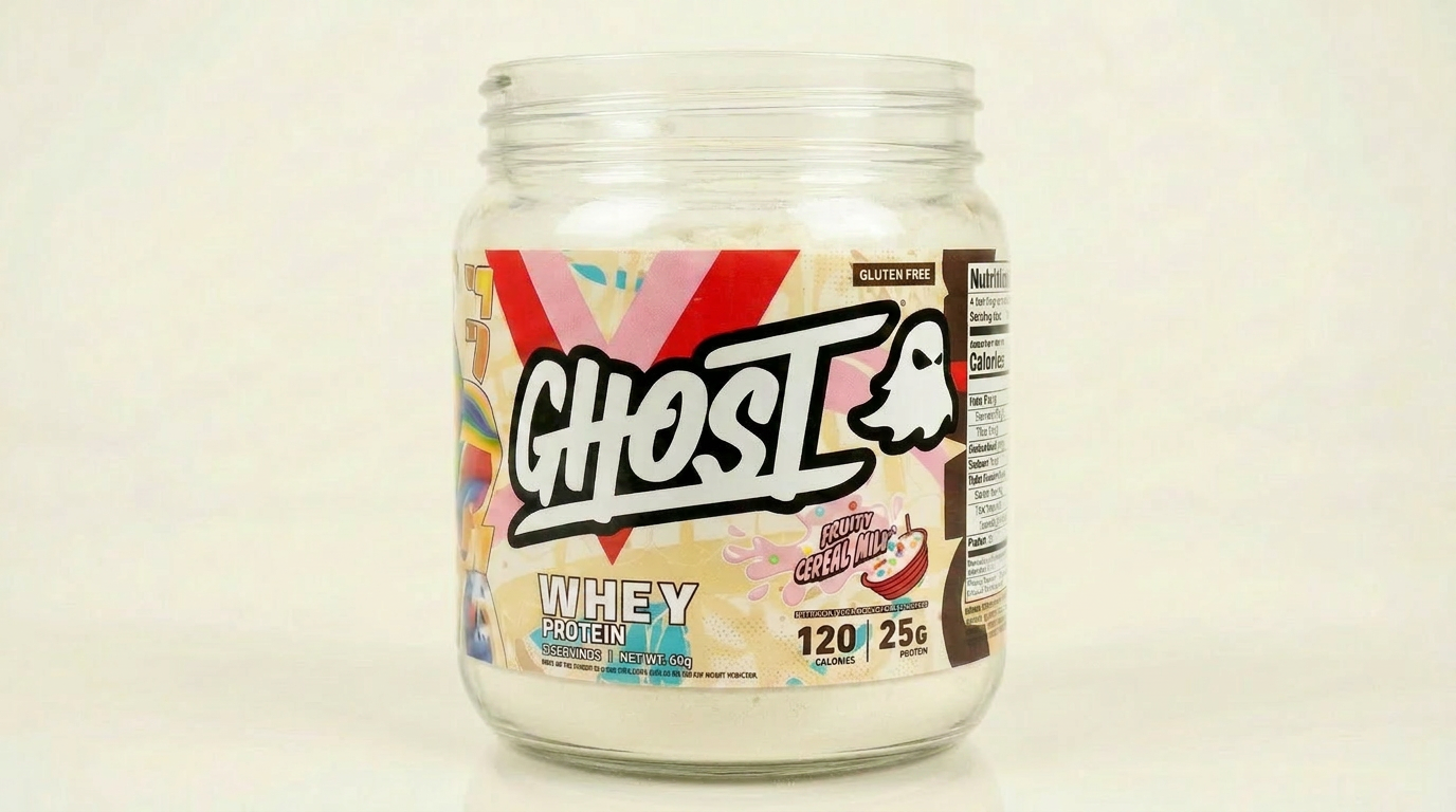 GHOST Whey Fruity Cereal Milk protein sampler